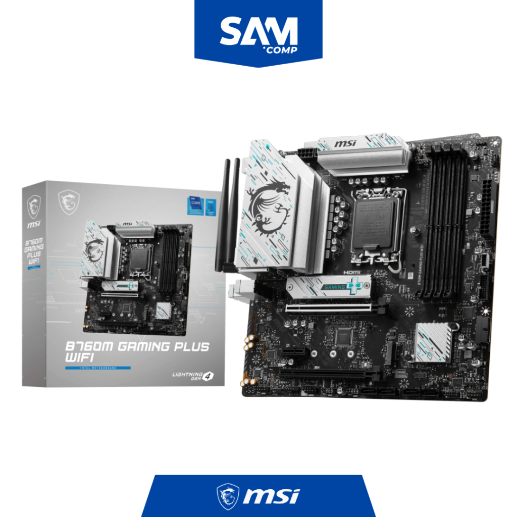 MSI B760M GAMING PLUS WIFI (Intel LGA 1700, B760)