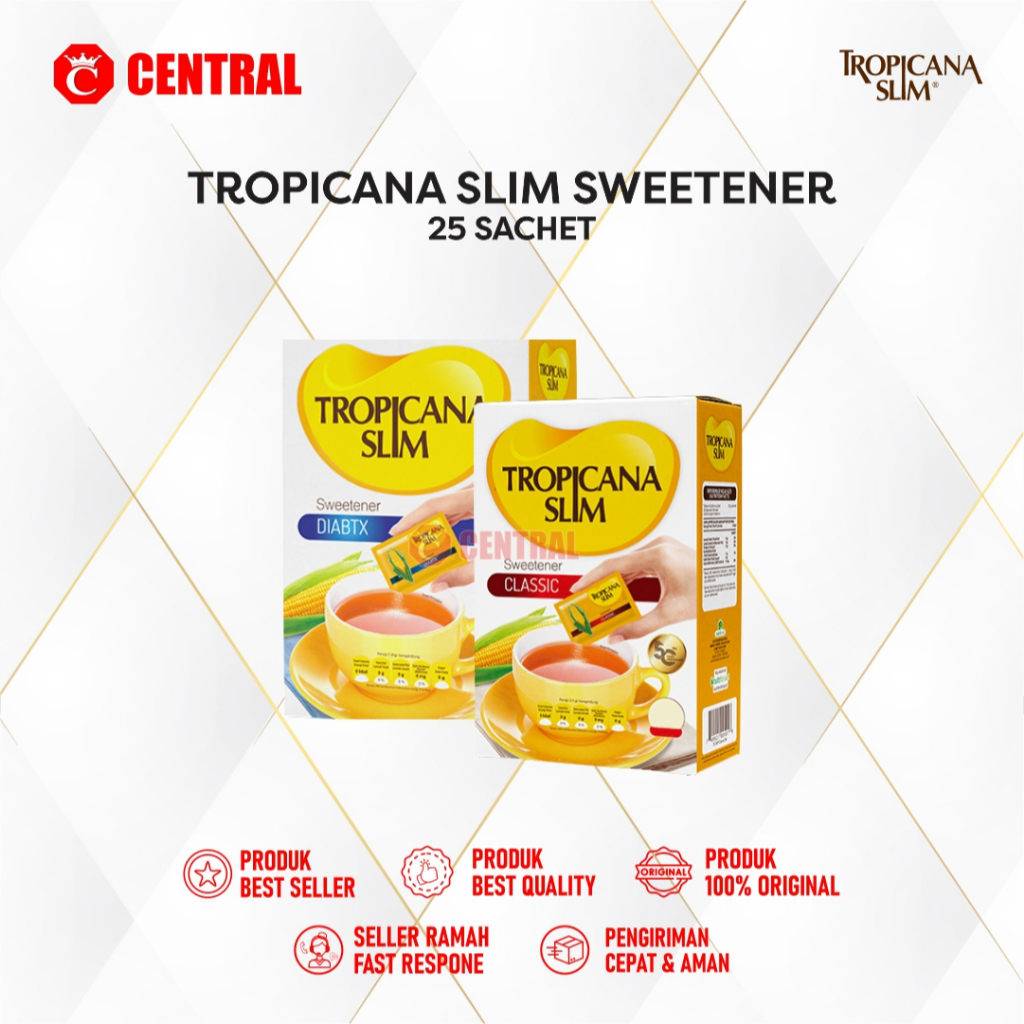 

TROPICANA SLIM SWEETENER 25'S /CentralBandung