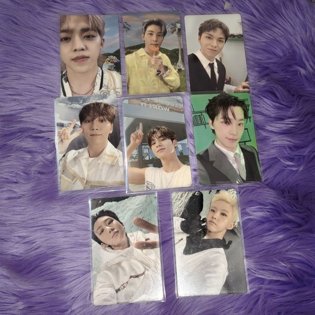 photocard mingyu seventeen deus pc kartu pob shopee fansign offline sector 17 lucky draw nunjuk mg g