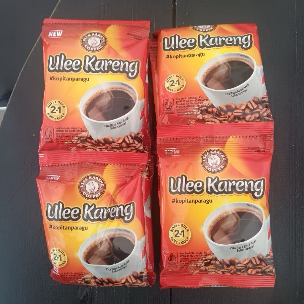 

Kopi Ulee Kareng Saset 1 Renteng x 10 pcs