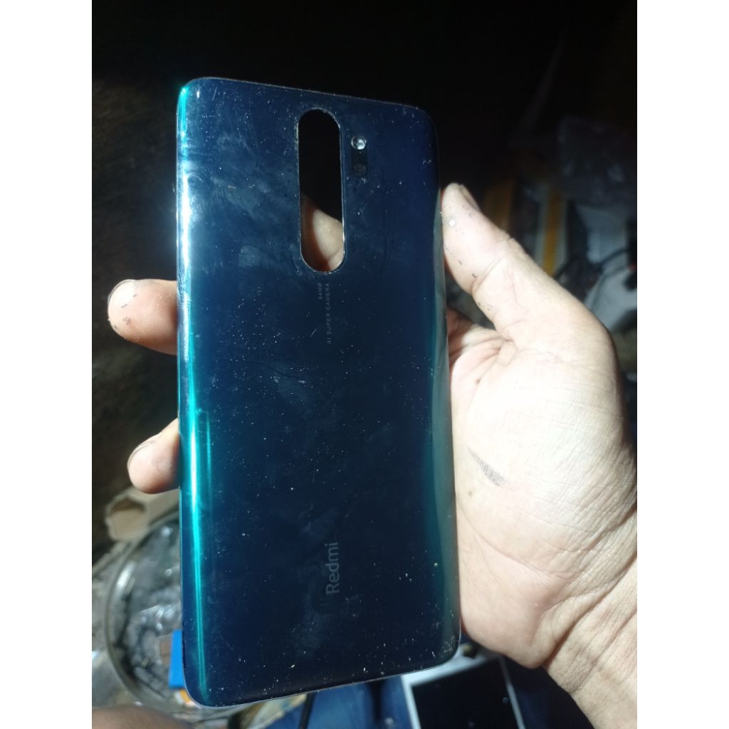 backdoor redmi note 8 pro ori copotan warna hijau