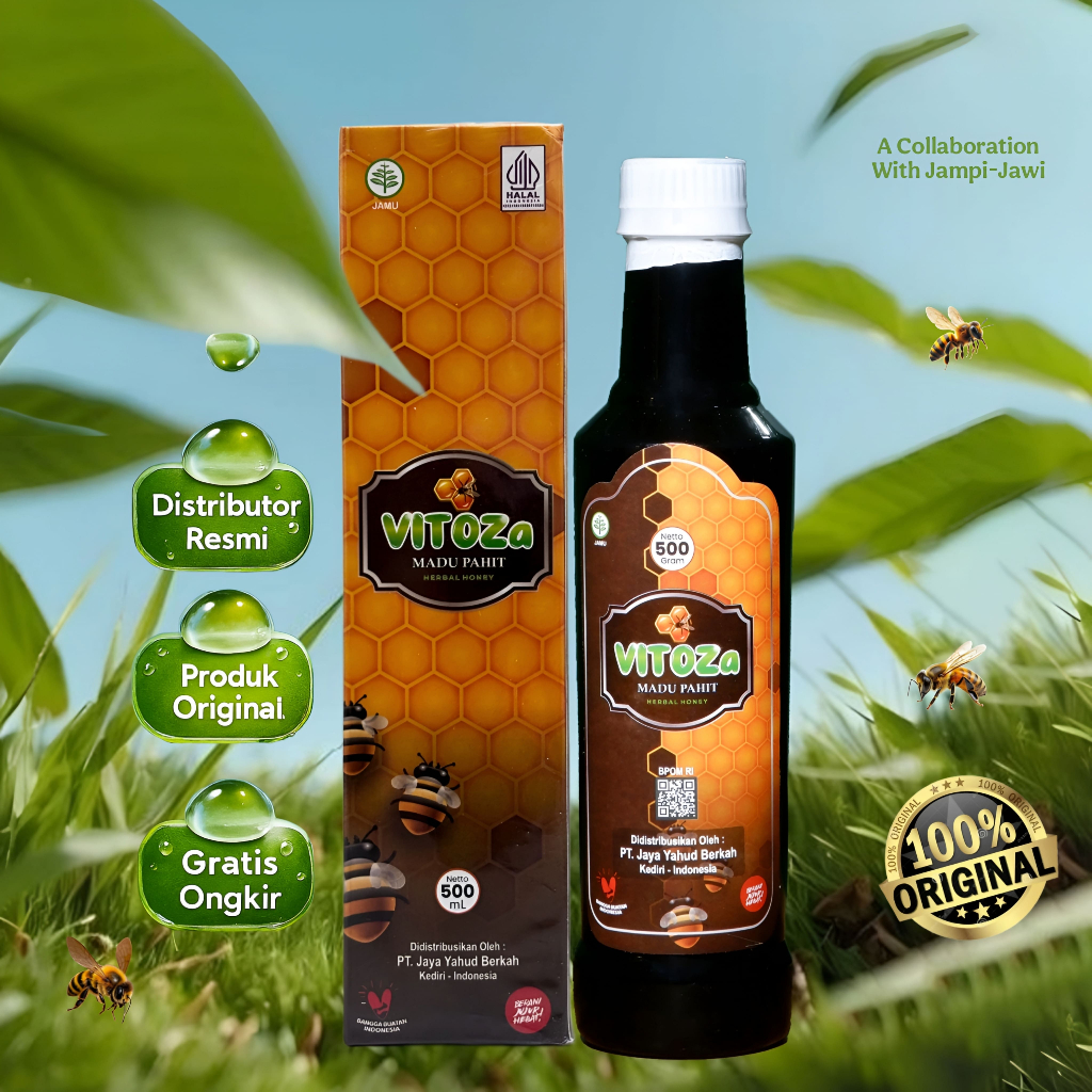 

Vitoza Madu Pahit 500 Gr untuk Menjaga Kesehatan Tubuh Herbal
