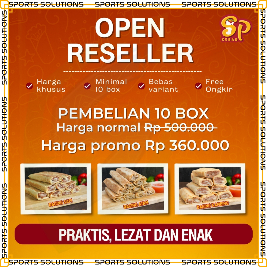 

SPKEBAB 10BOX BISA MIX, RESELLER SPkebab Daging Sapi, SPkebab Daging Kambing, SPkebab Daging Ayam KEBAB TURKI CEMILAN FROZEN , KEBAB PREMIUM , KEBAB HALAL, KEBAB SEDANG , KEBAB BEEF , KEBAB CHICKEN , KEBAB LAMB KEBAB cemilan ramadh