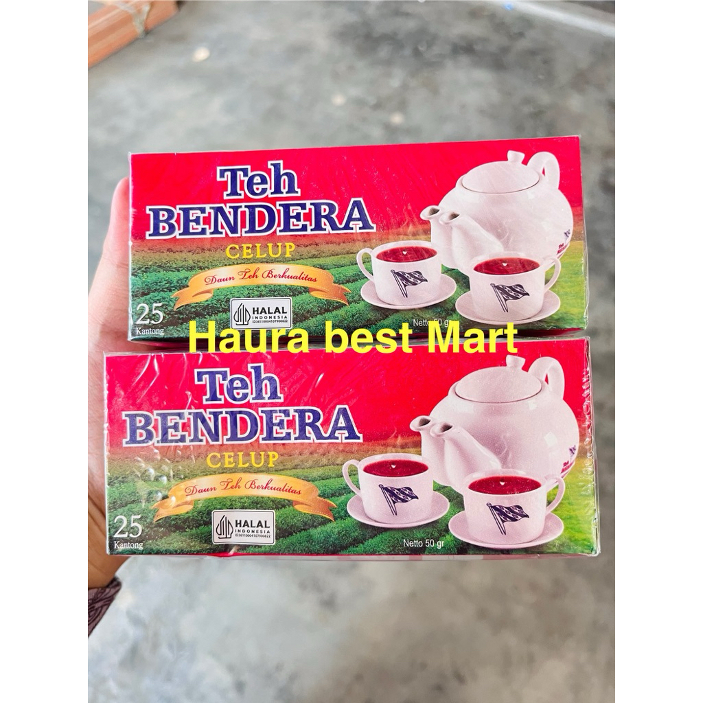 

Bendera teh celup 25's