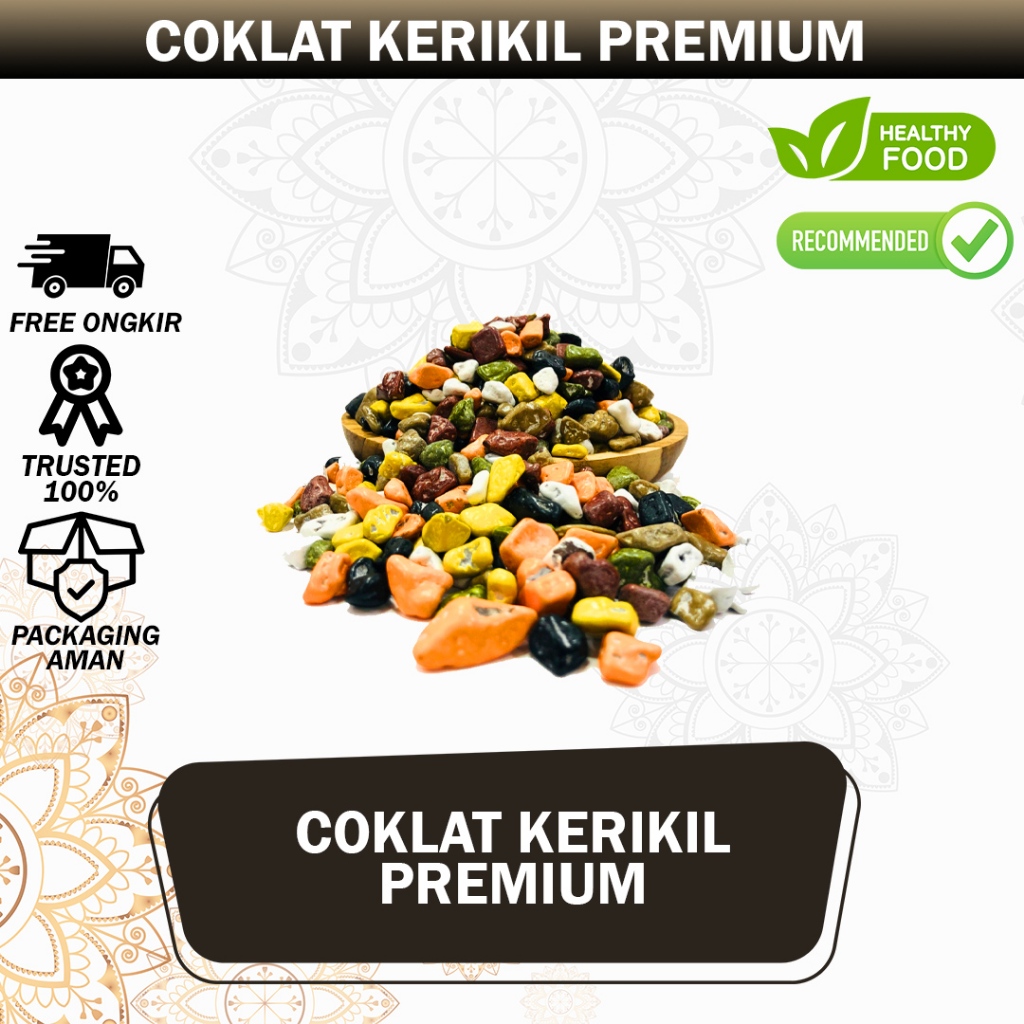 

Coklat Krikil Coklat Kerikil 1kg / Cokelat Arab Turkey Batu Fanatic Chocolate COKIL