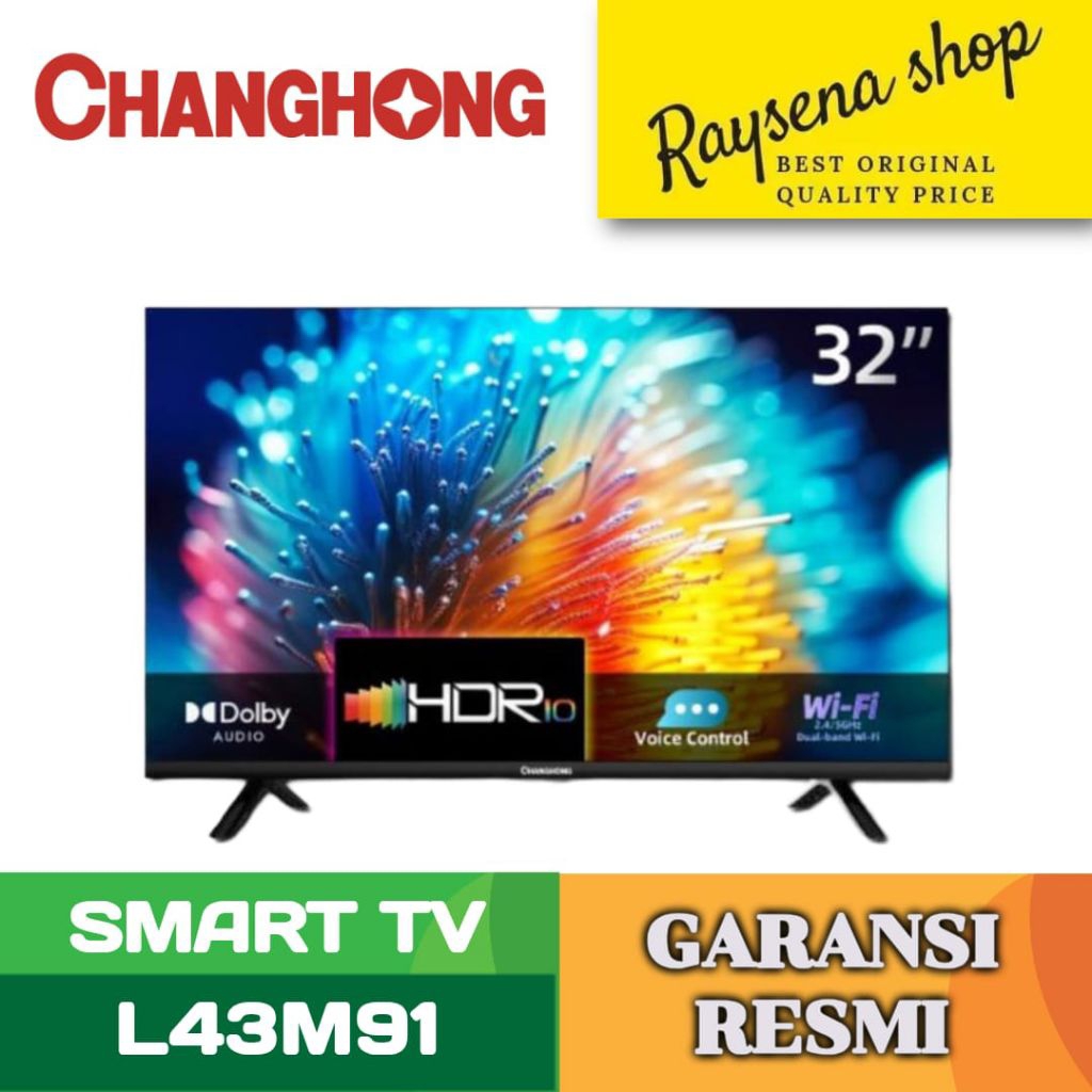 Changhong Google TV 43 inch FHD Google Smart TV Digital TV (L43M91)