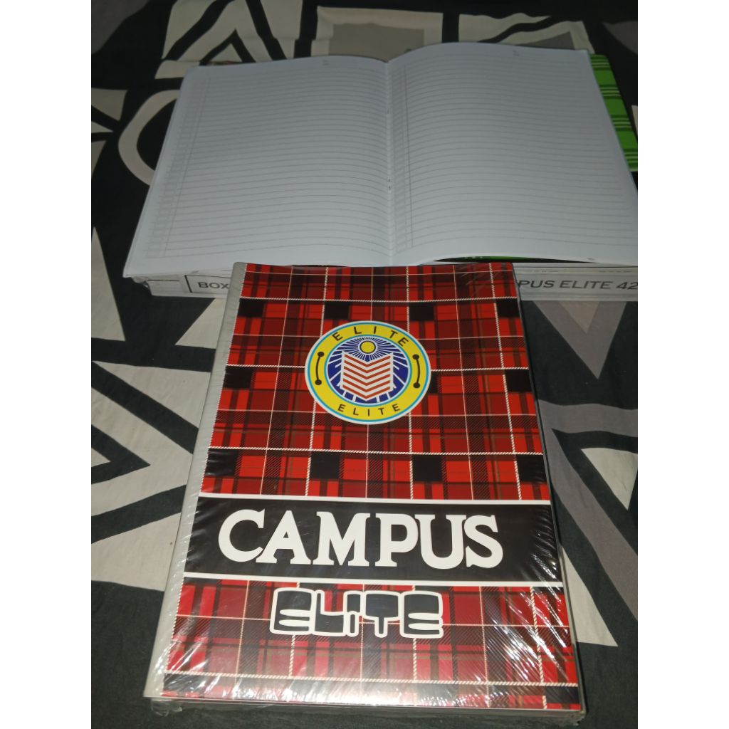 

Buku Tulis Besar Campus Elite boxy 36 lembar isi 10 buku per pak, Buku sekolah