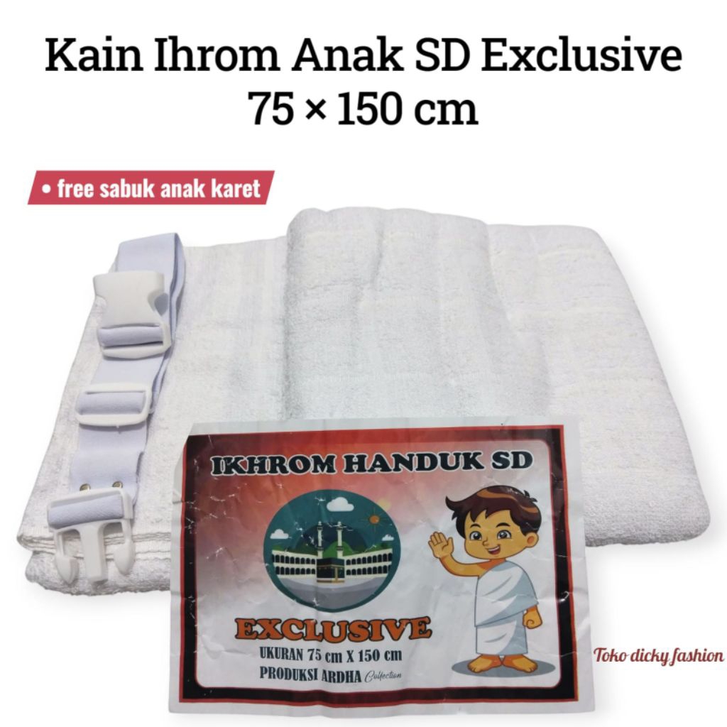 Kain Ihrom Anak Anak SD | Kain Ihrom Anak Anak Sd Exclusive Free Sabuk Anak | Kain Ihrom Anak Exclus