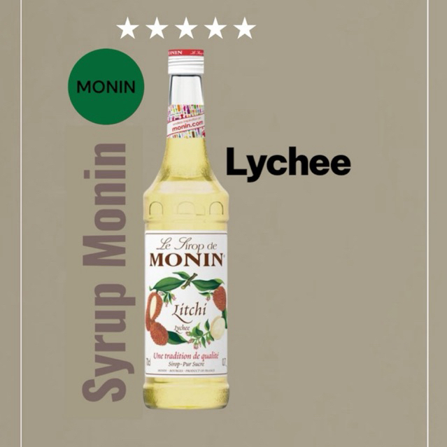 Sirup Monin Lychee 700ml- Monin Sirup
