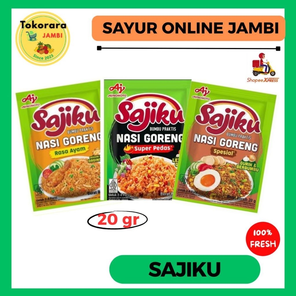 

Sajiku Bumbu Nasi Goreng/pcs || Bisa INSTAN-tokorara.jambi