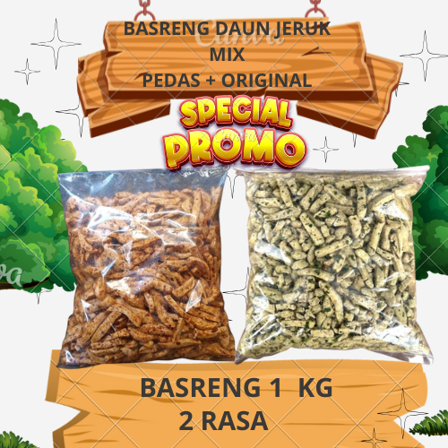 

Basreng Mix 1kg basreng daun jeruk basreng renyah basreng pedas basreng original kriuk cikruh