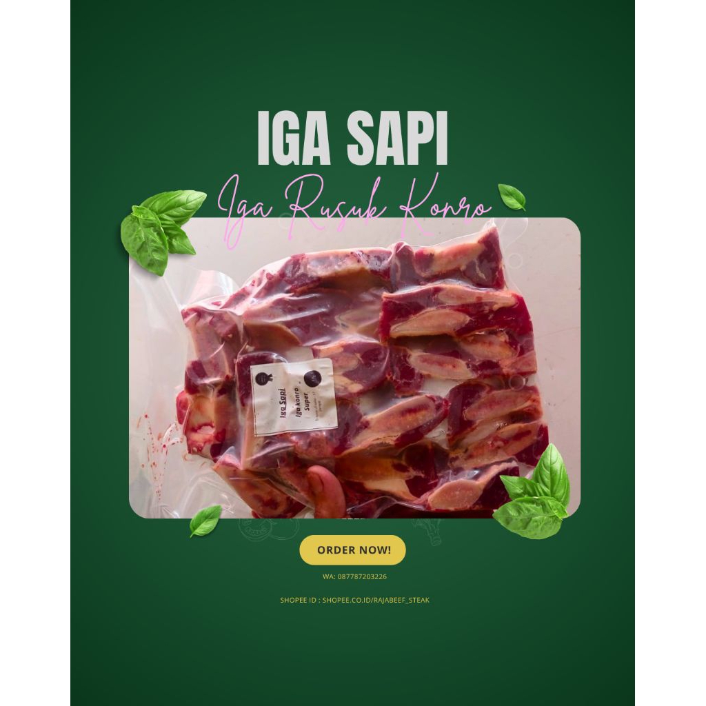 

Iga Sapi Konro / Iga Rusuk