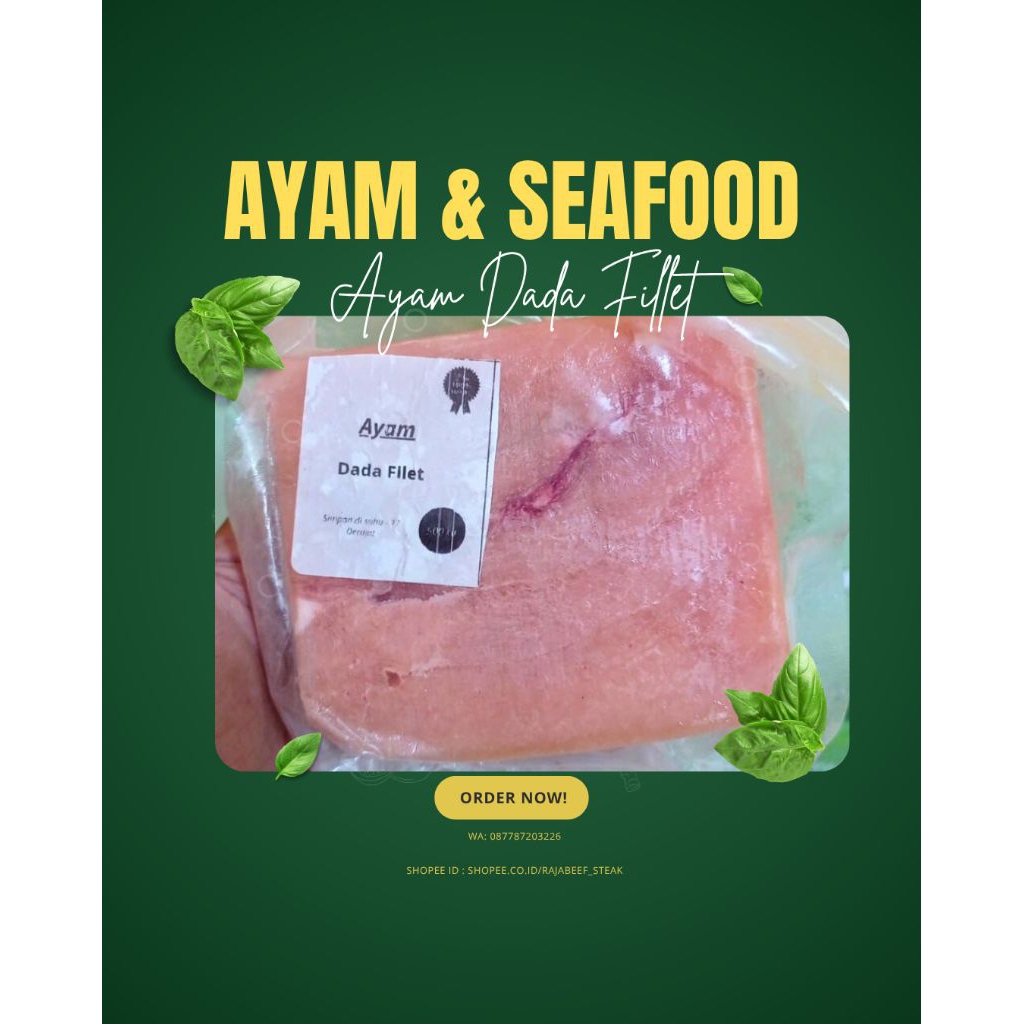 

Ayam Dada Filet 500 Gr