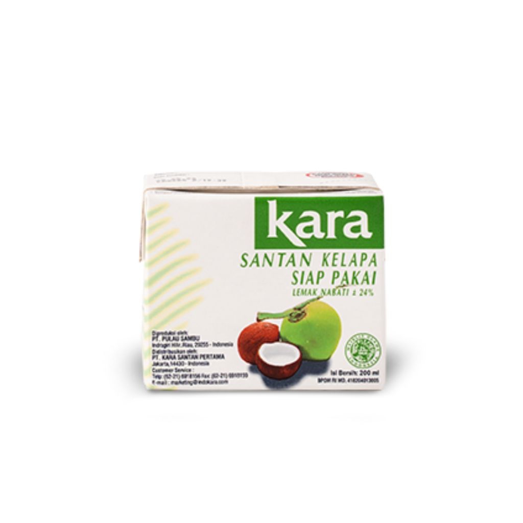 

Kara Santan Kelapa Asli Siap Pakai 200ml
