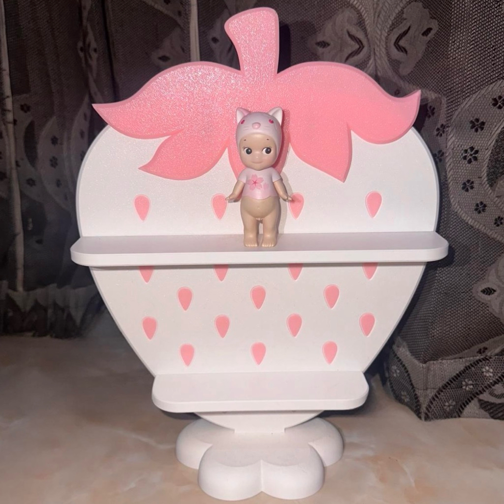 [TANPA FIGURE] Rak Action Figure Strawberry Pink