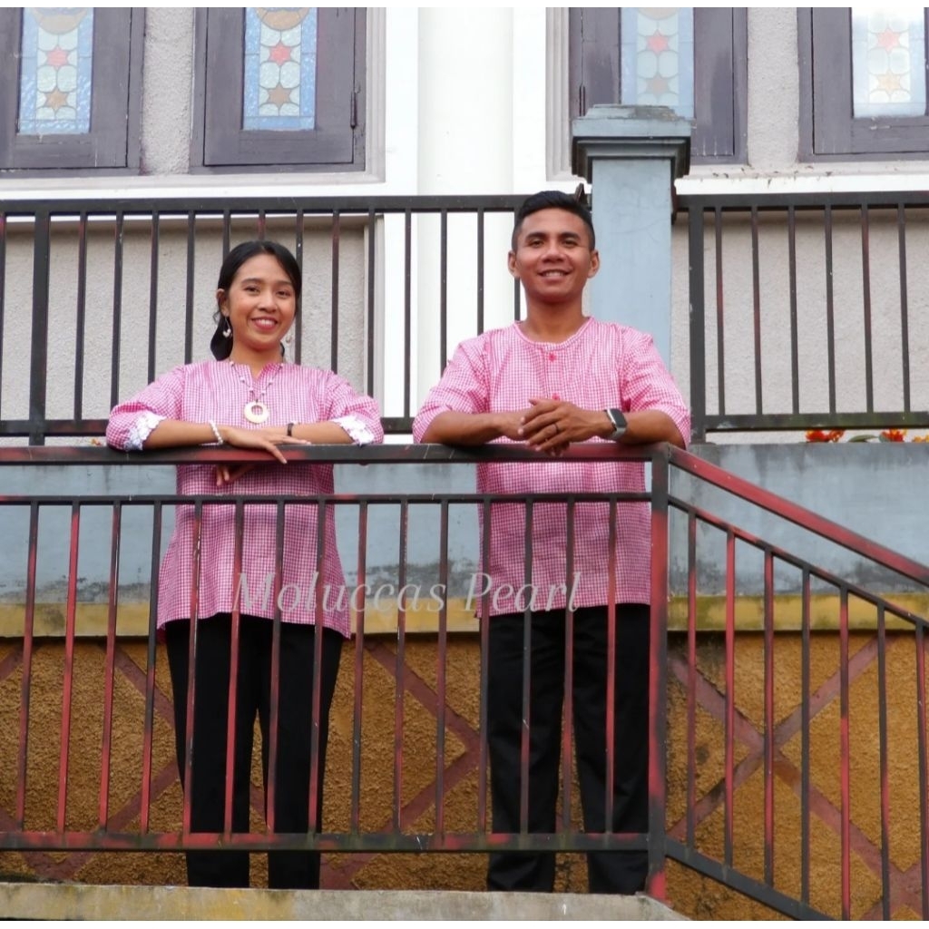 Baju Cele Kotak-kotak Maluku