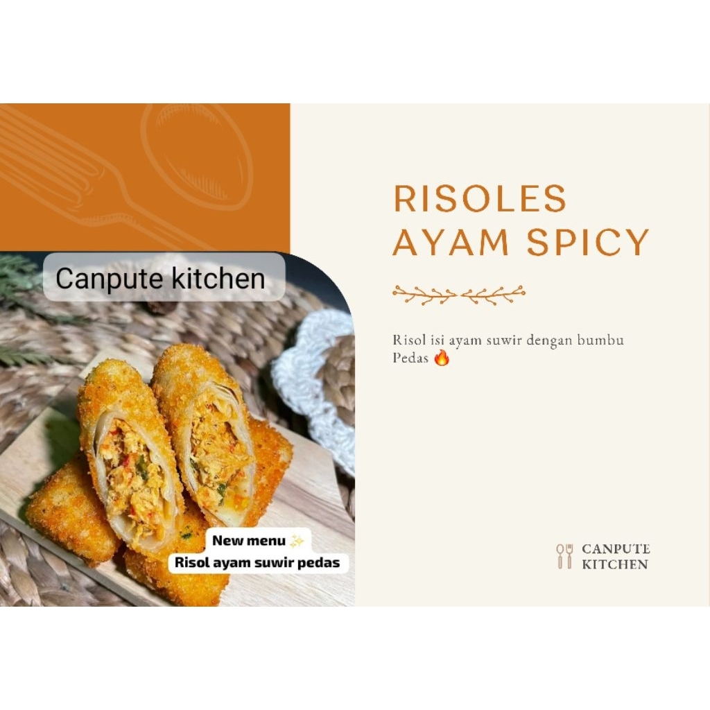 

Risoles ayam spicy