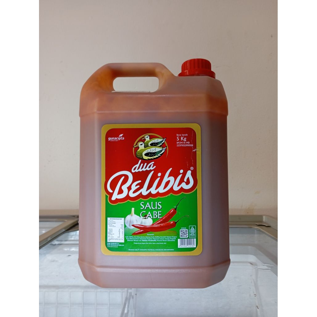 

Dua Belibis Saus Cabe 5kg