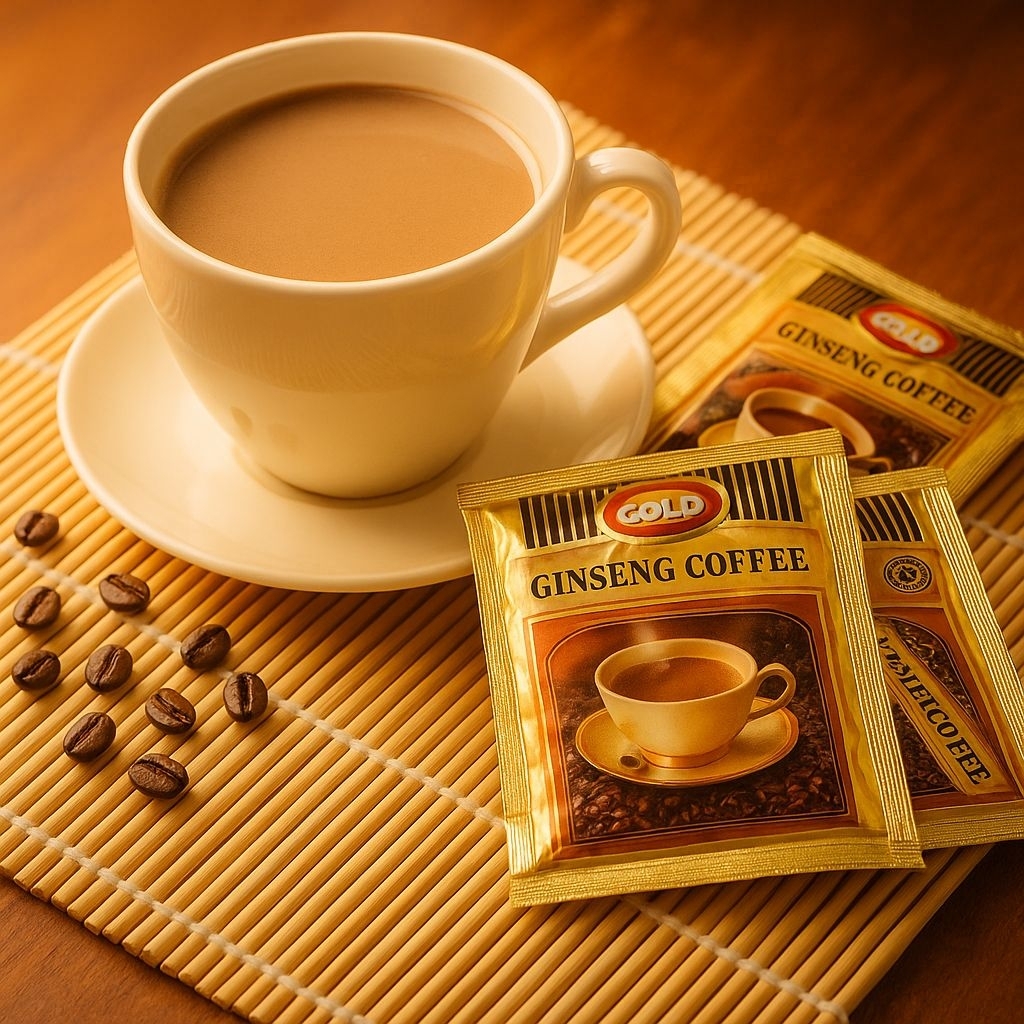 

CNI Kopi Ginseng Coffee 20 Sachet Berkualitas Tinggi Untuk Stamina dan Vitalitas Rasa Unik dengan Biji Arabika & Robusta Gula dan Krimer Nabati