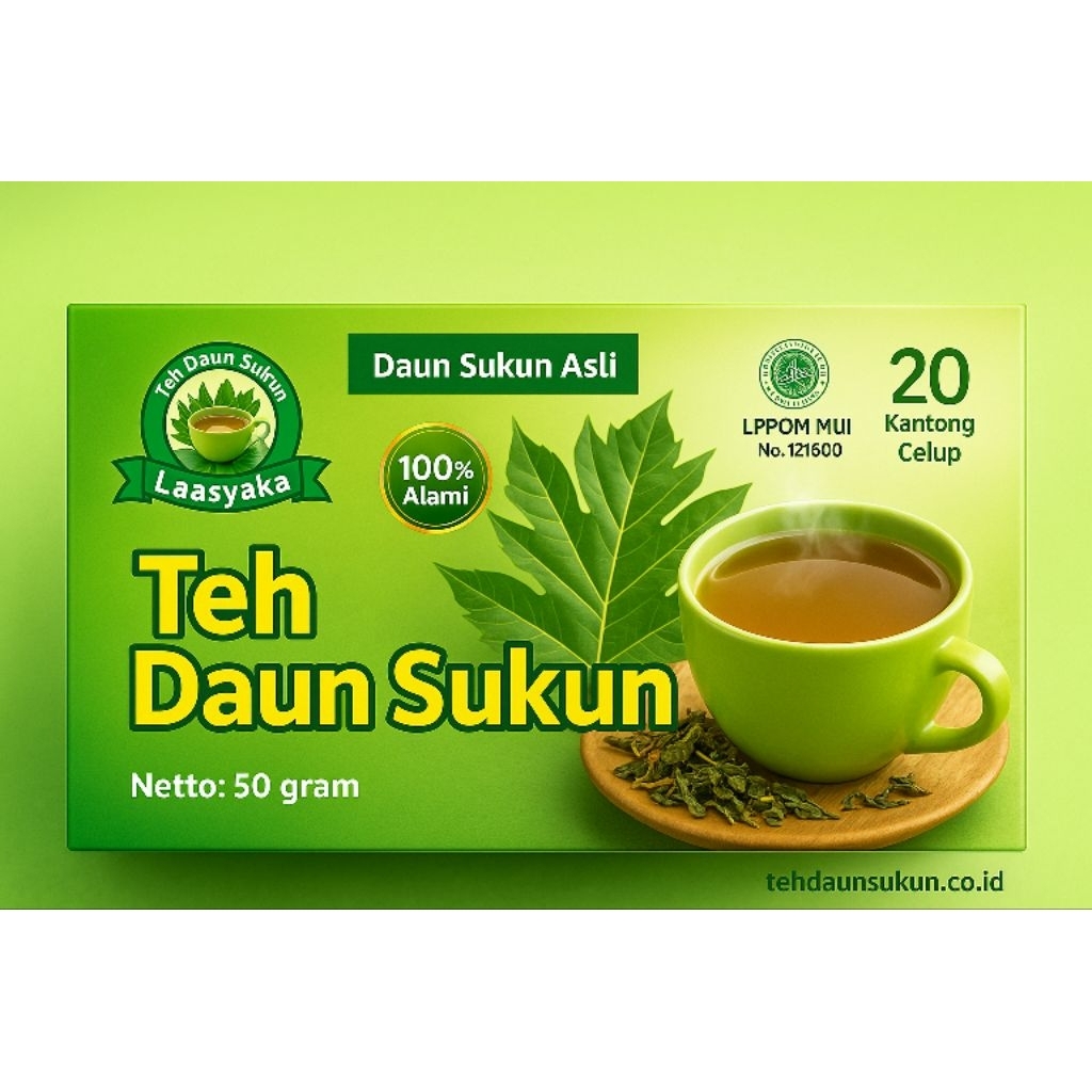 

Teh Daun Sukun Teh Herbal Asam Urat Kolesterol Jantung Diabetes