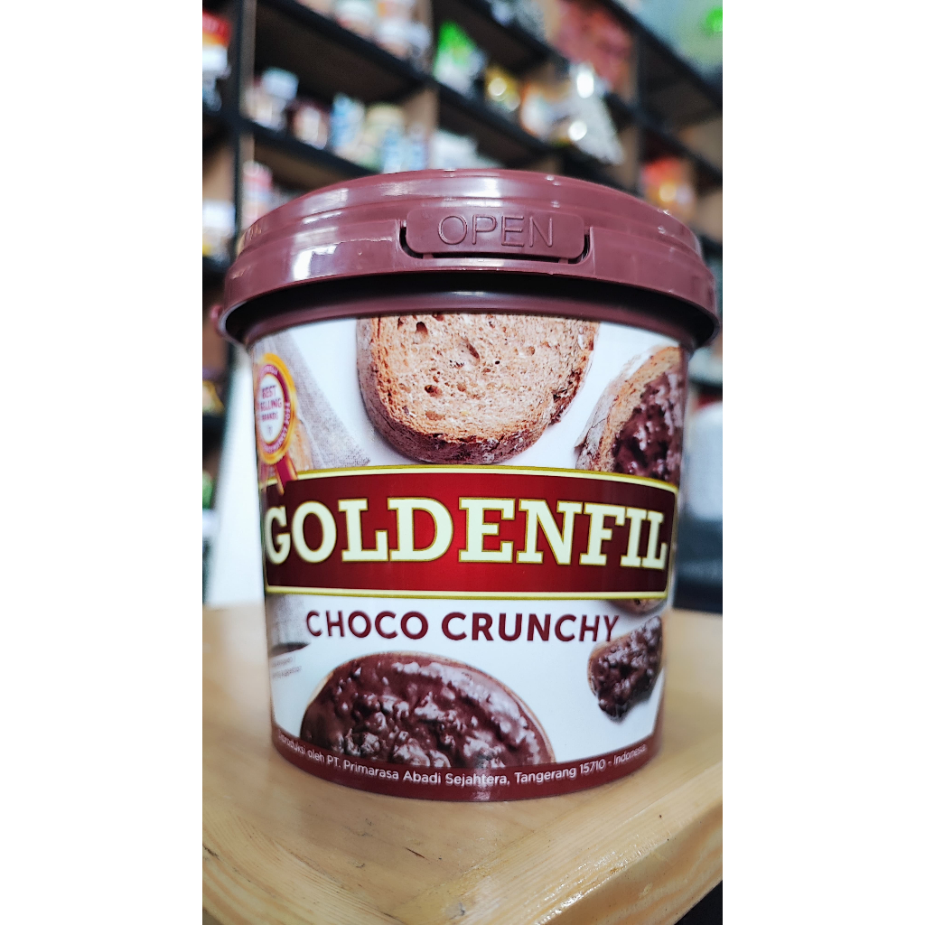 

Selai Coklat Goldenfil Choco Crunchy 1KG