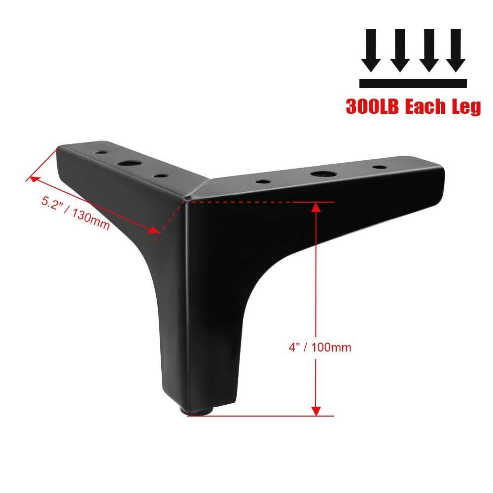 Kaki Meja Stainless Steel Legsofatable Kaki Lemari Kaki Sofa Besi Untuk Rumah Bengkel Industri