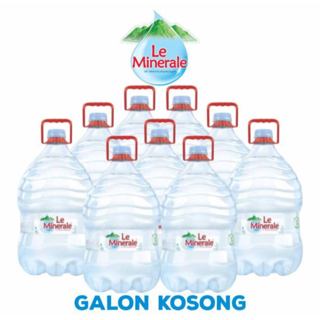Galon Kosong Bekas Le Mineral 15 Liter