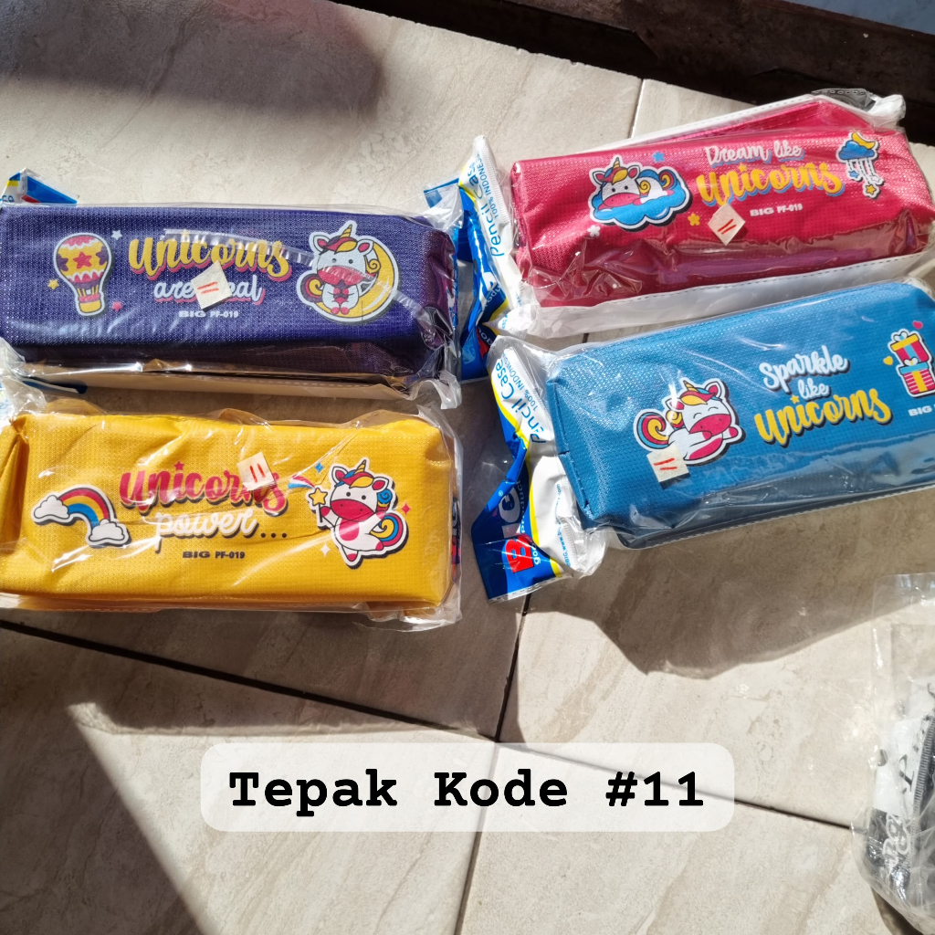 

Tempat Pensil BRAND BIG 1 Resleting MURAH SIMPLE MOTIF UNICORNS