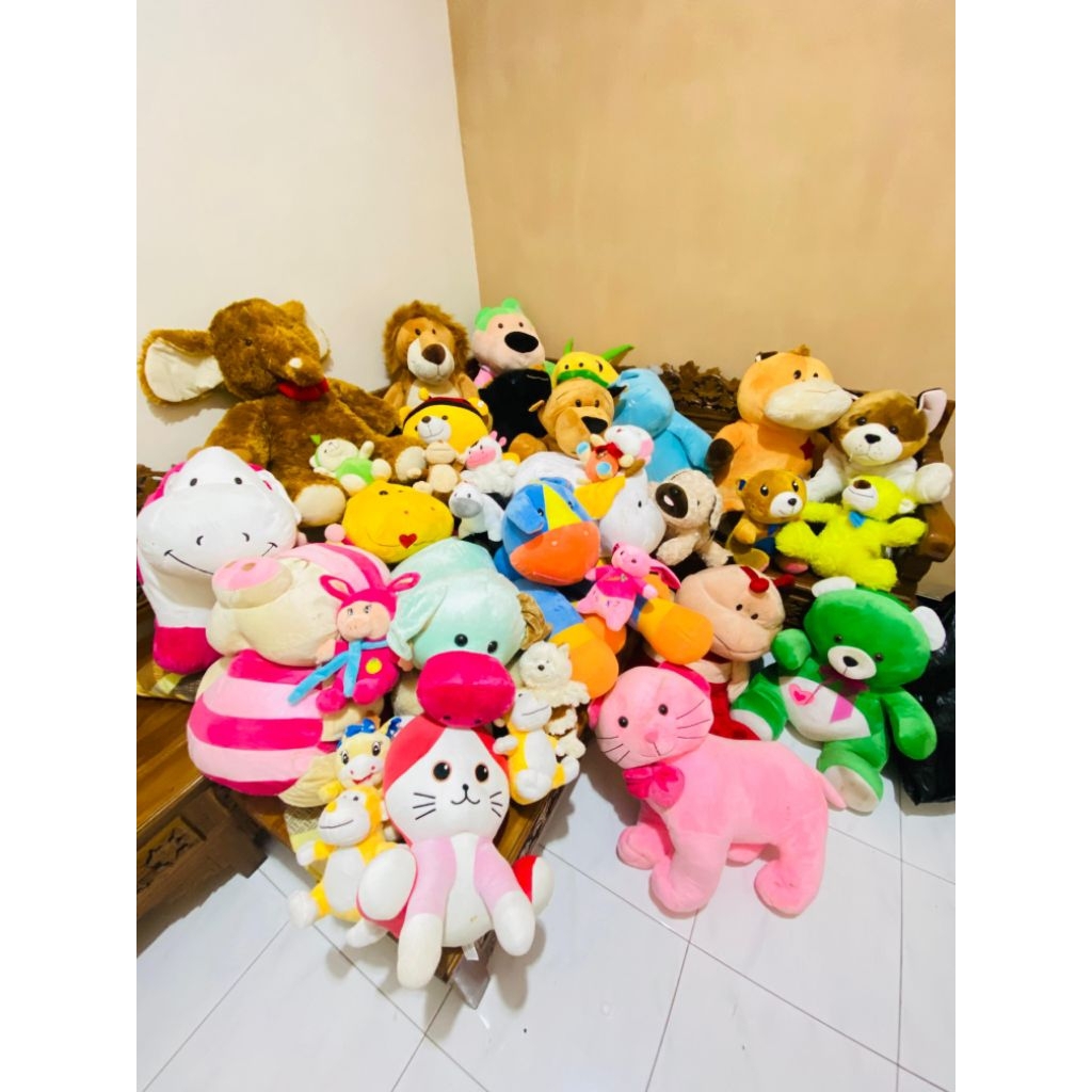 PRELOVED BONEKA BESAR | BONEKA MURAH | BARU & BERKUALITAS | ASLI ISTANA BONEKA