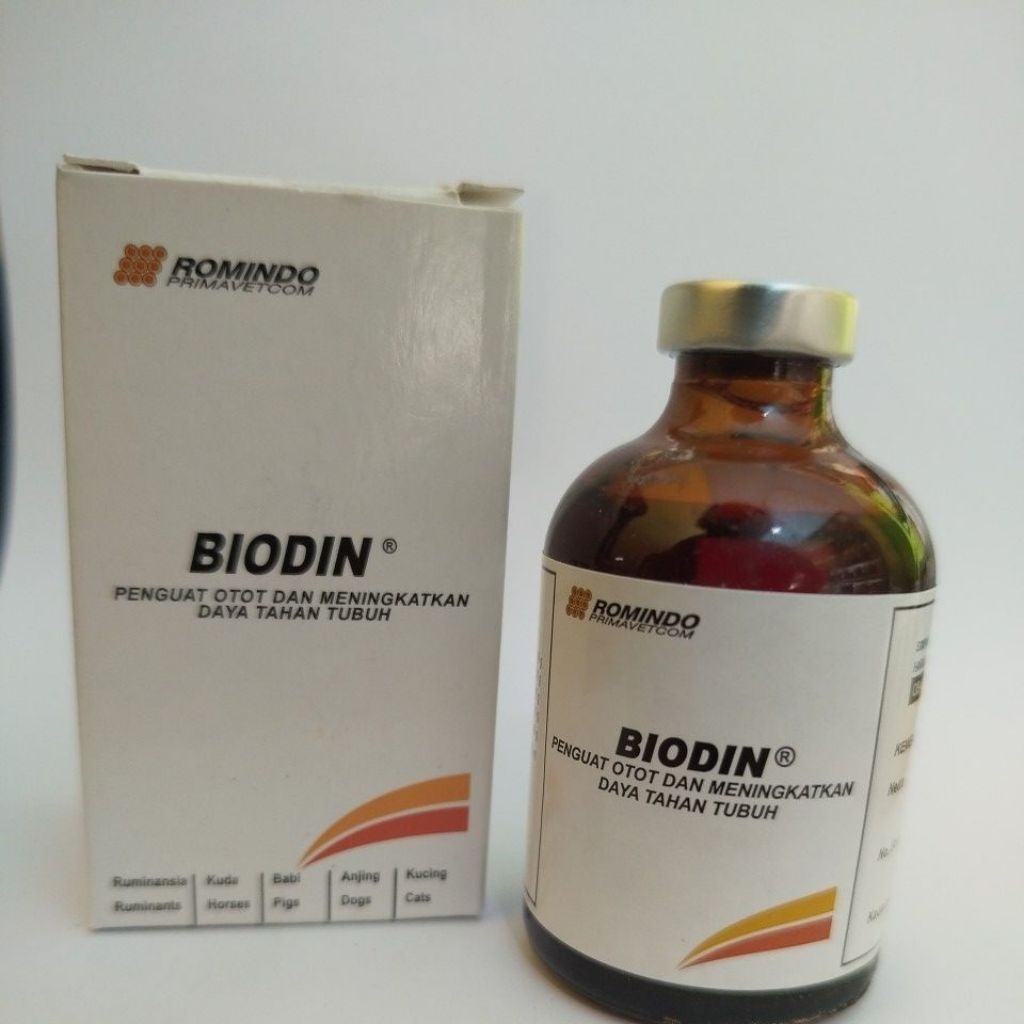 Biodin 50 ml obat hewan