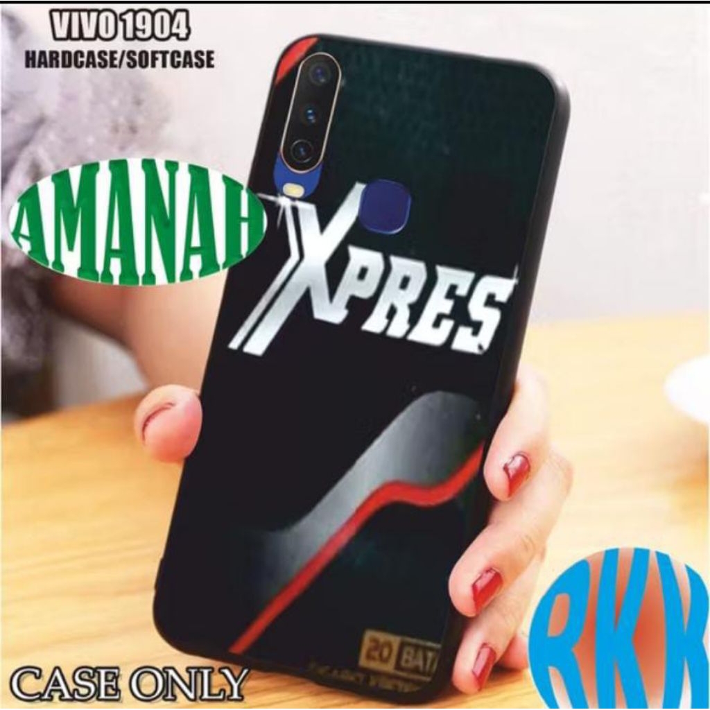 Case vivo 1904 E series-casing vivo 1904 silicon Hp. Softcase glass kaca