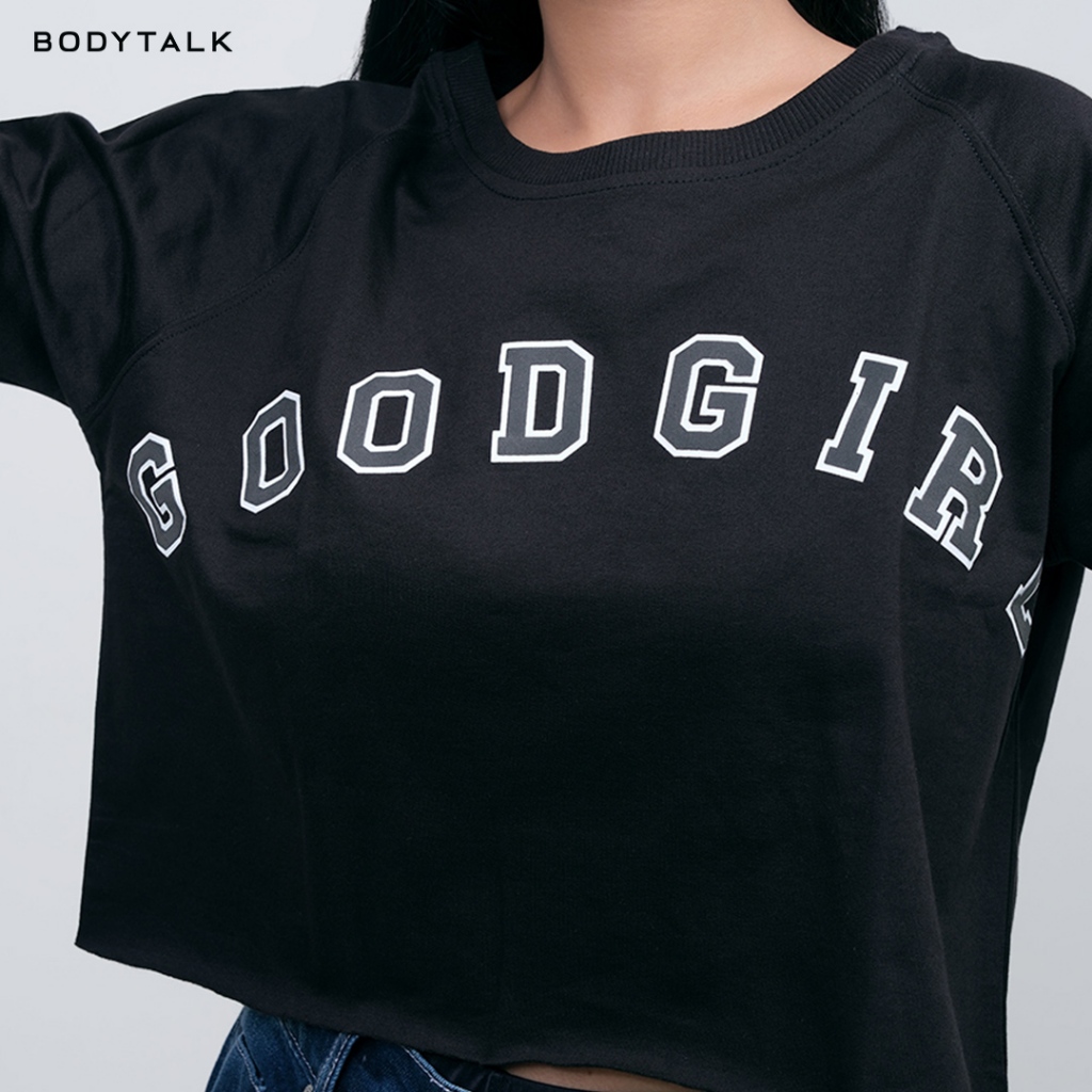 Bodytalk - Sweater Wanita Ash Crop Online 34041T1BK
