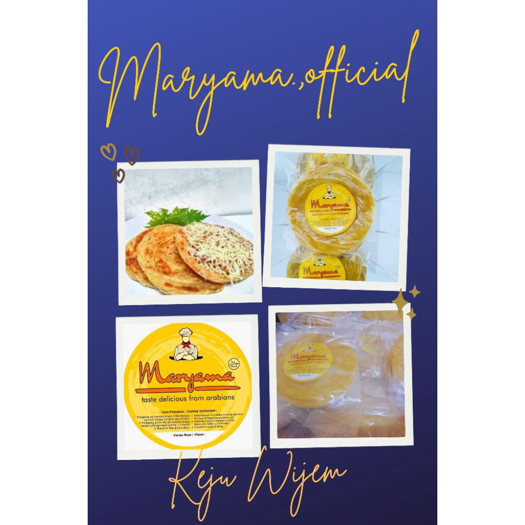 

ROTI CANAI/ROTI MARYAM/KEJU-WIJEN/MARYAMA., OFFICIAL/ISi 5 BIG SIZE/ENAK
