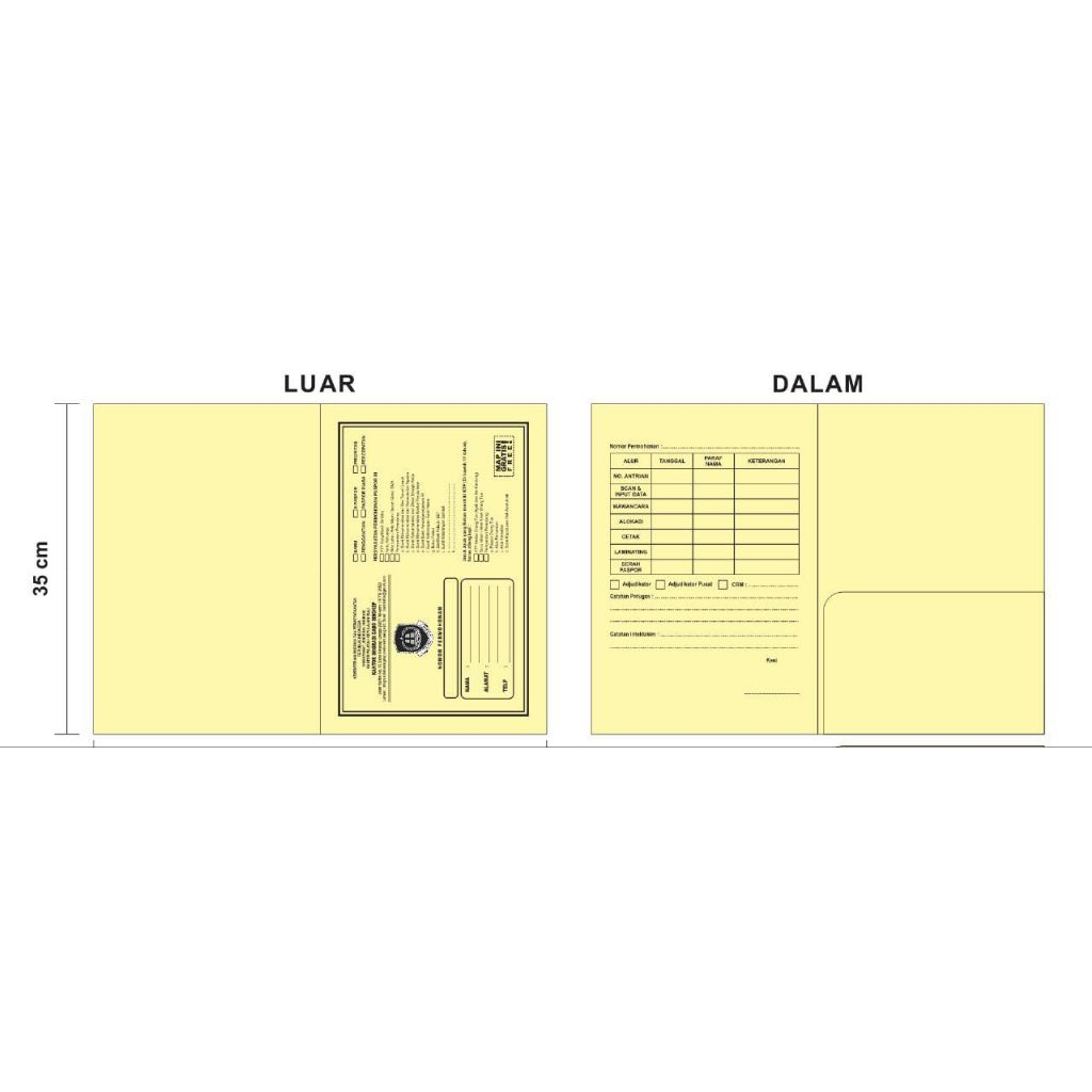 

Map Custom BC Manila cetak dua sisi 750 PCS