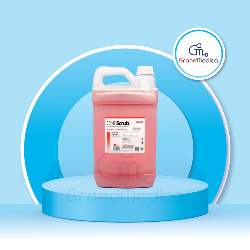 OneScrub 4% Hand Scrub 5 Liter  / Cairan Pencuci Tangan Antiseptik - ONEMED