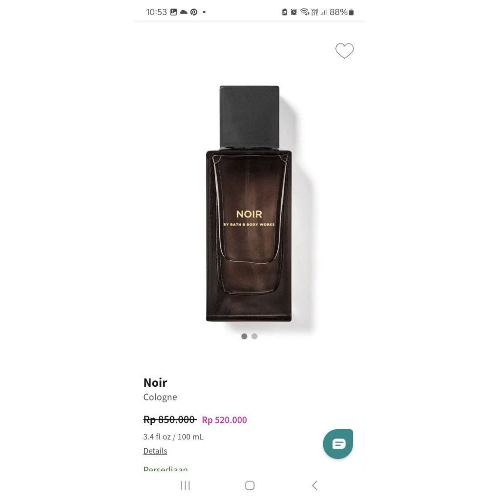 bath and body work men cologne noir bbw parfume