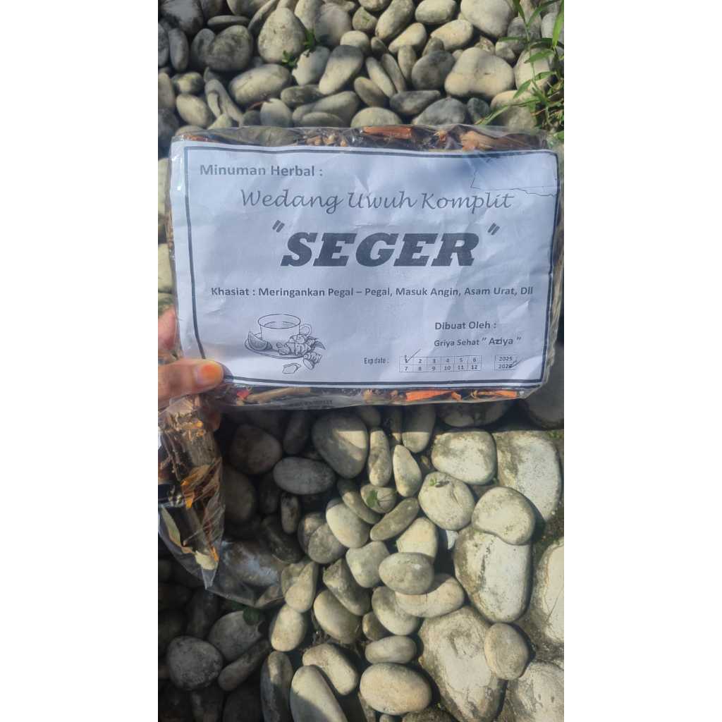 

Wedang Uwuh Komplit SEGER