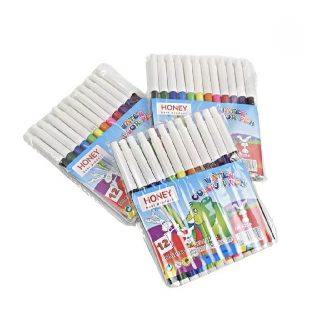 

Spidol Mewarnai Set 12 Warna Color Pen
