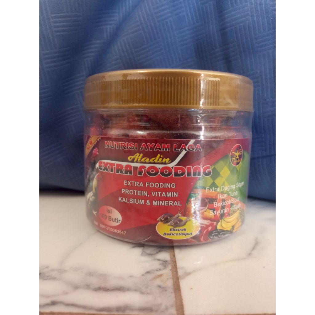 Extra fooding ayam Aladin isi 100