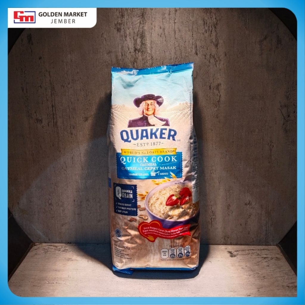 

QUAKER COOK OATMEAL 800 GR