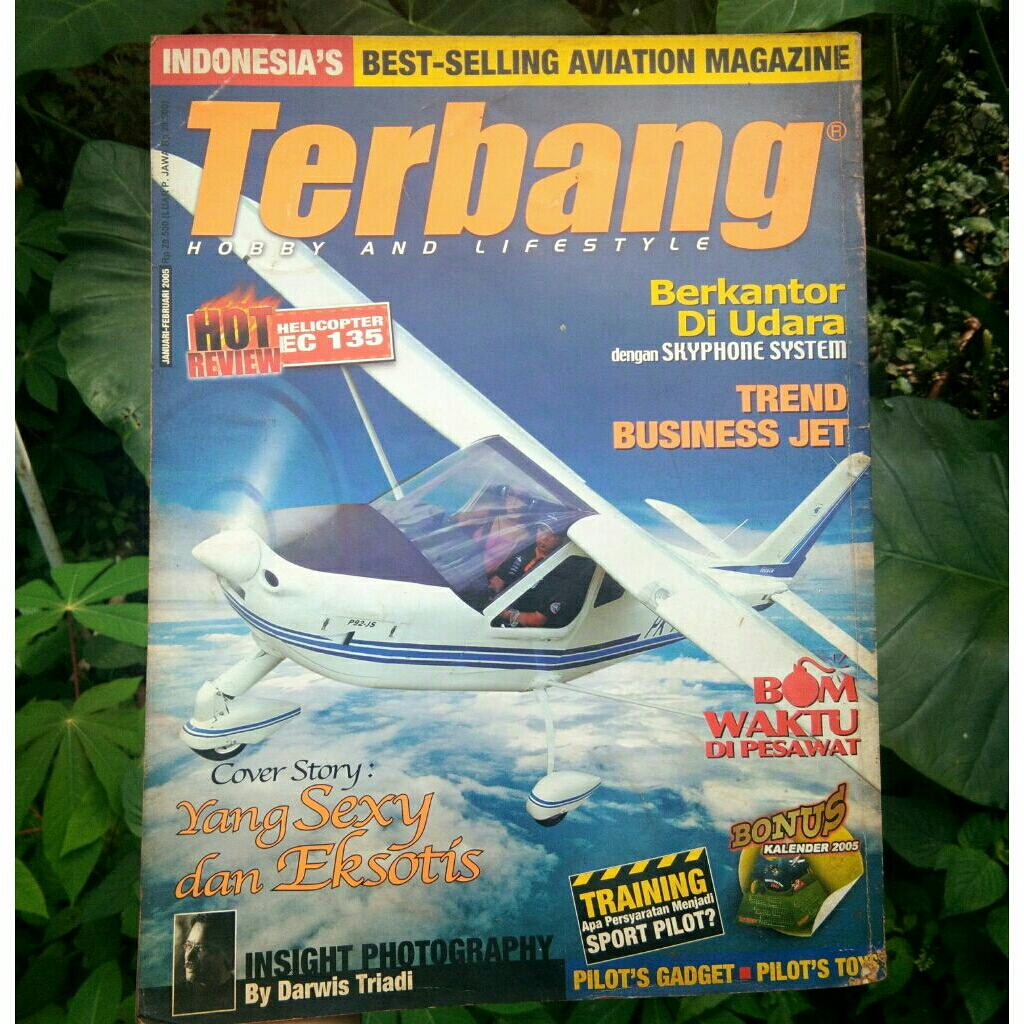 Majalah Jadul TERBANG Pesawat Kedirgantaraan Angkasa Bekas