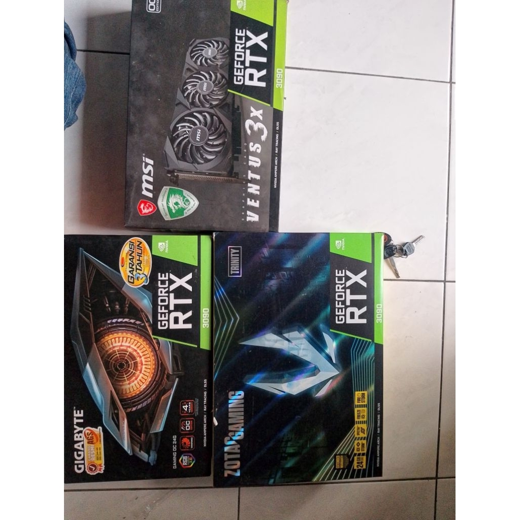 VGA RTX 3090 second rasa baru