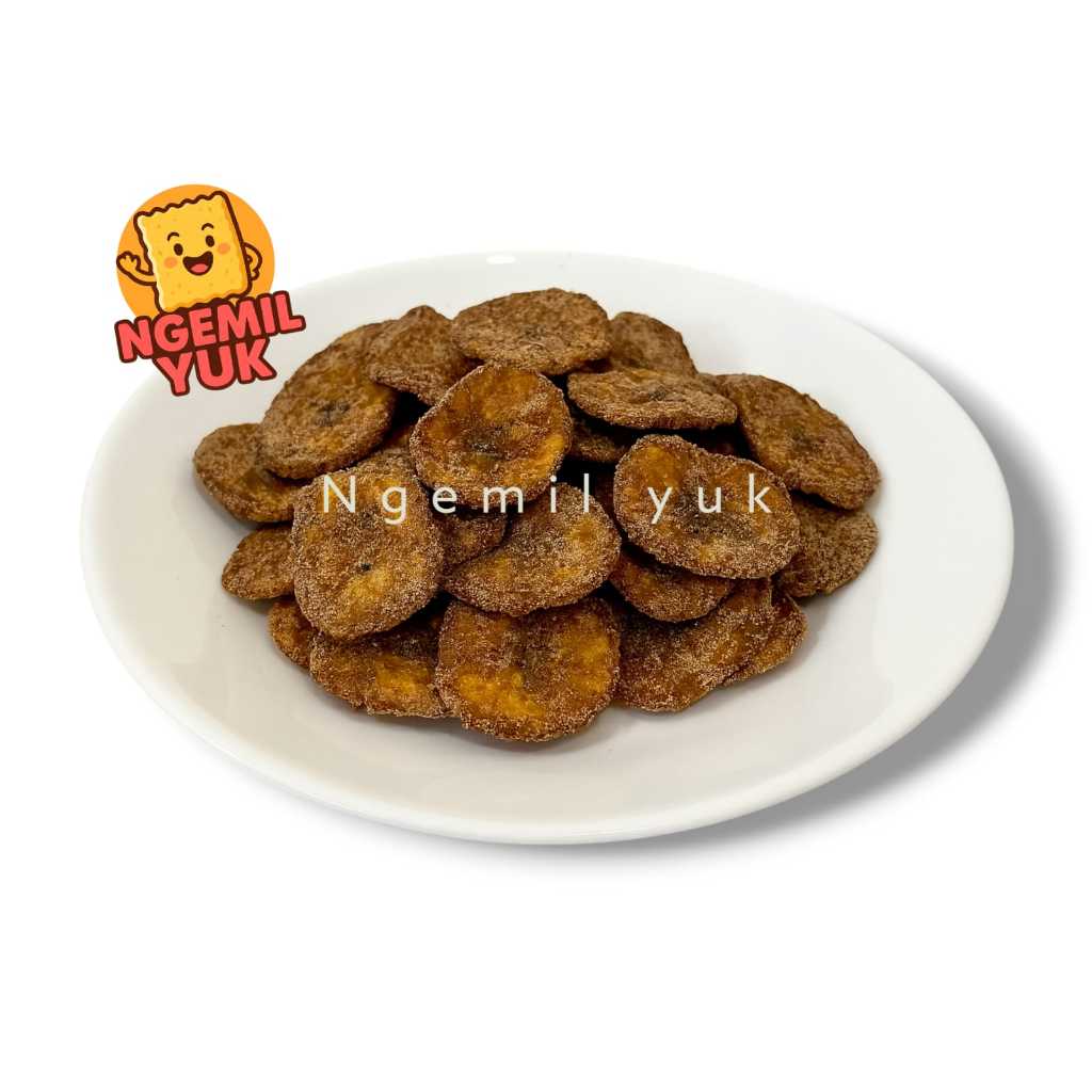 

Keripik Pisang Coklat Khas Lampung 200g kering krispi