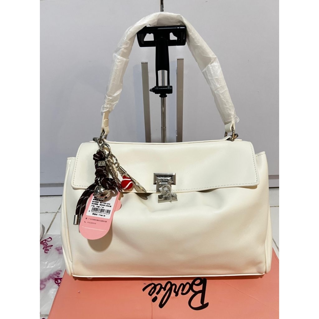 tas barbie rodeo putih