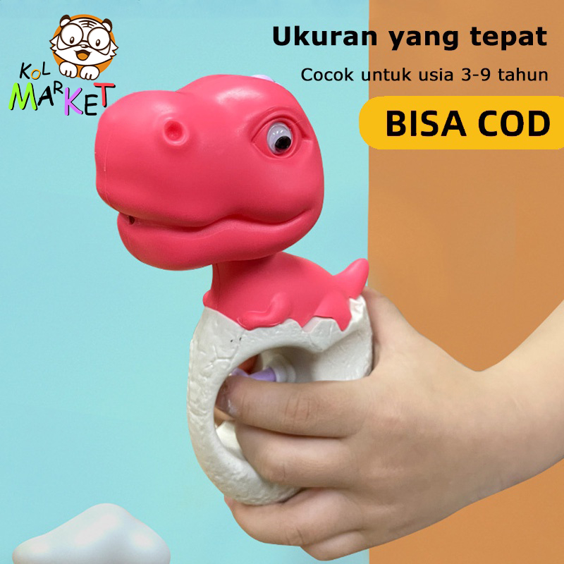 Lucu Pistol Air Musim Panas Air Hewan Mainan Set Dinosaurus Pistol Air Mandi Mainan Pistol Air Pisto