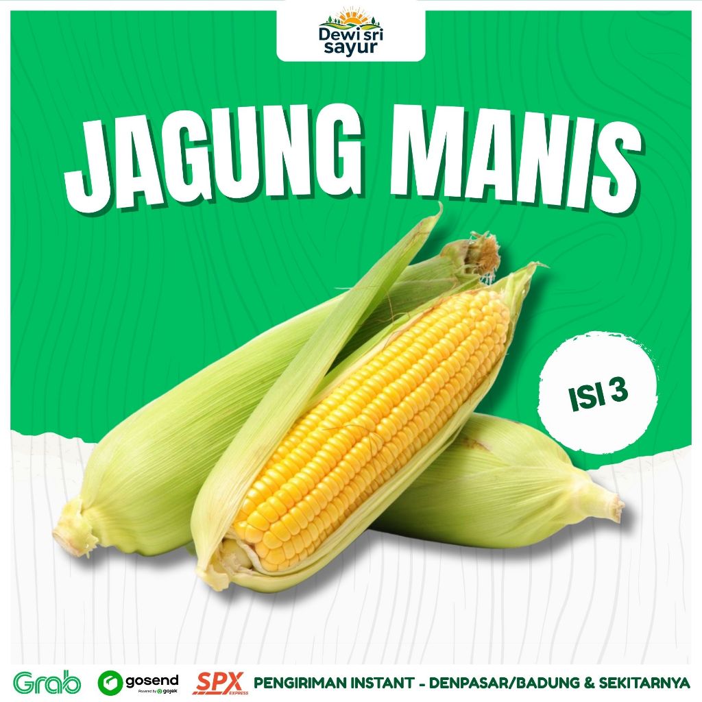 

Jagung Manis Isi 3 – Dewi Sri Sayur