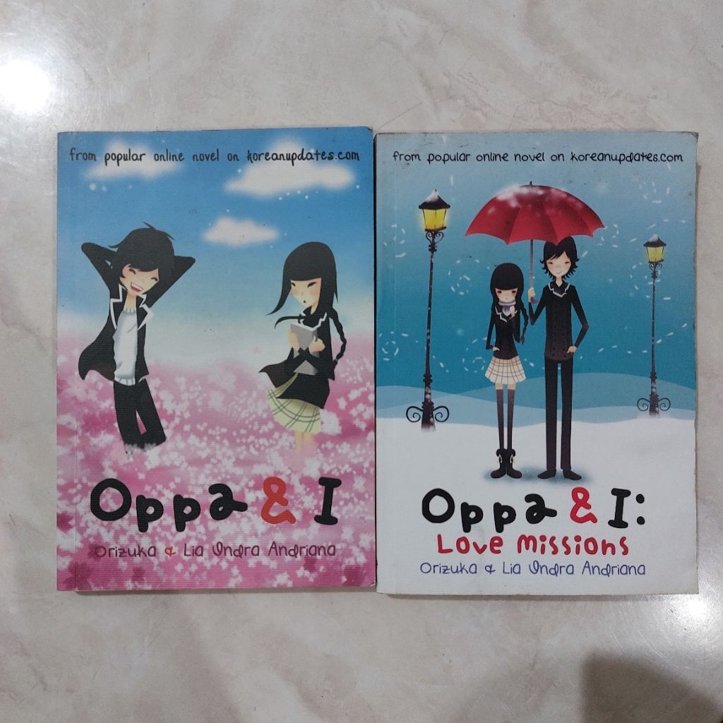 novel oppa and i dan oppa and i : last mission preloved novel