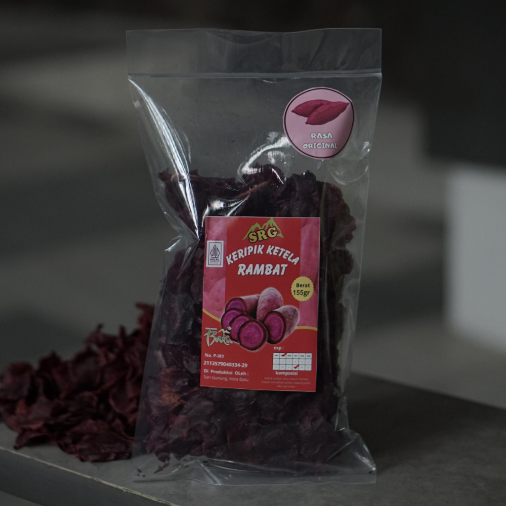 

SRG: Sari Gunung | Keripik Ketela Rambat | 155 gram