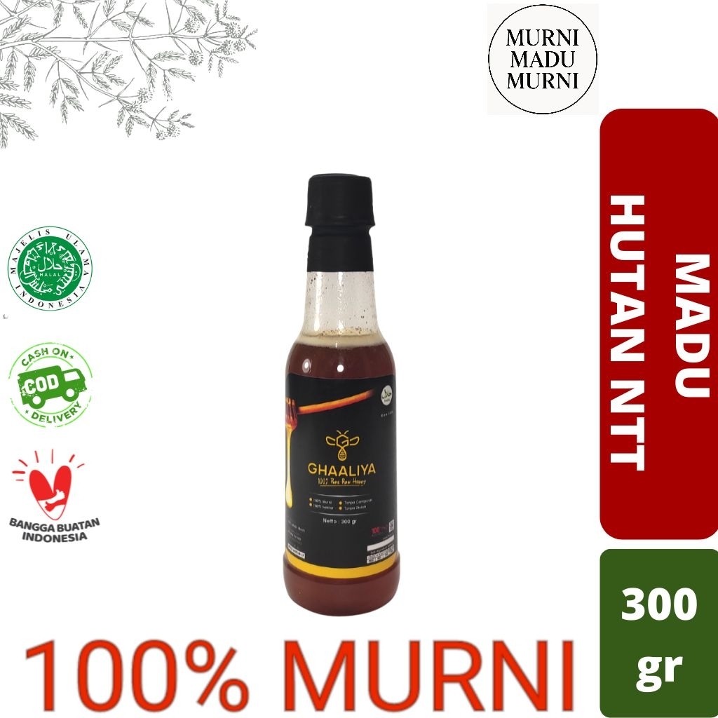

Madu Hutan NTT Murni 300gr Madu Murni Asli Madu Hutan NTT Nektar Multiflora Madu Multiflora Murni
