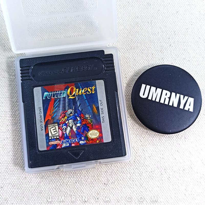 Kaset Power Quest Robot Wars Gameboy Nintendo DMG GBC GBA SP Game Boy Medabot